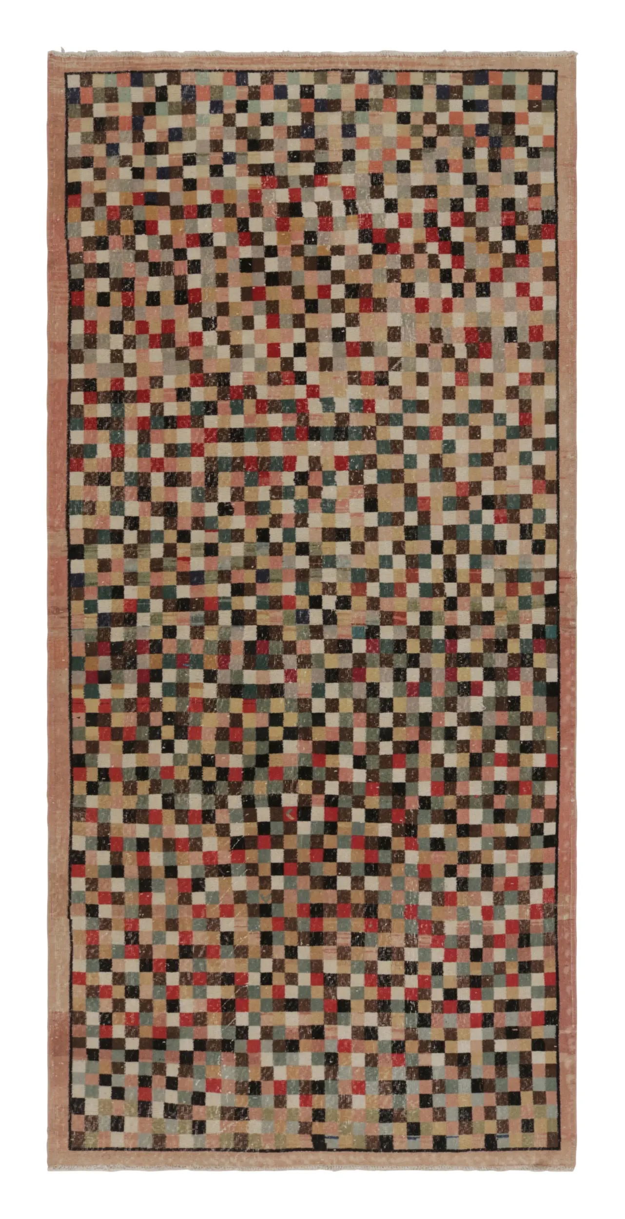 Vintage Distressed Rug