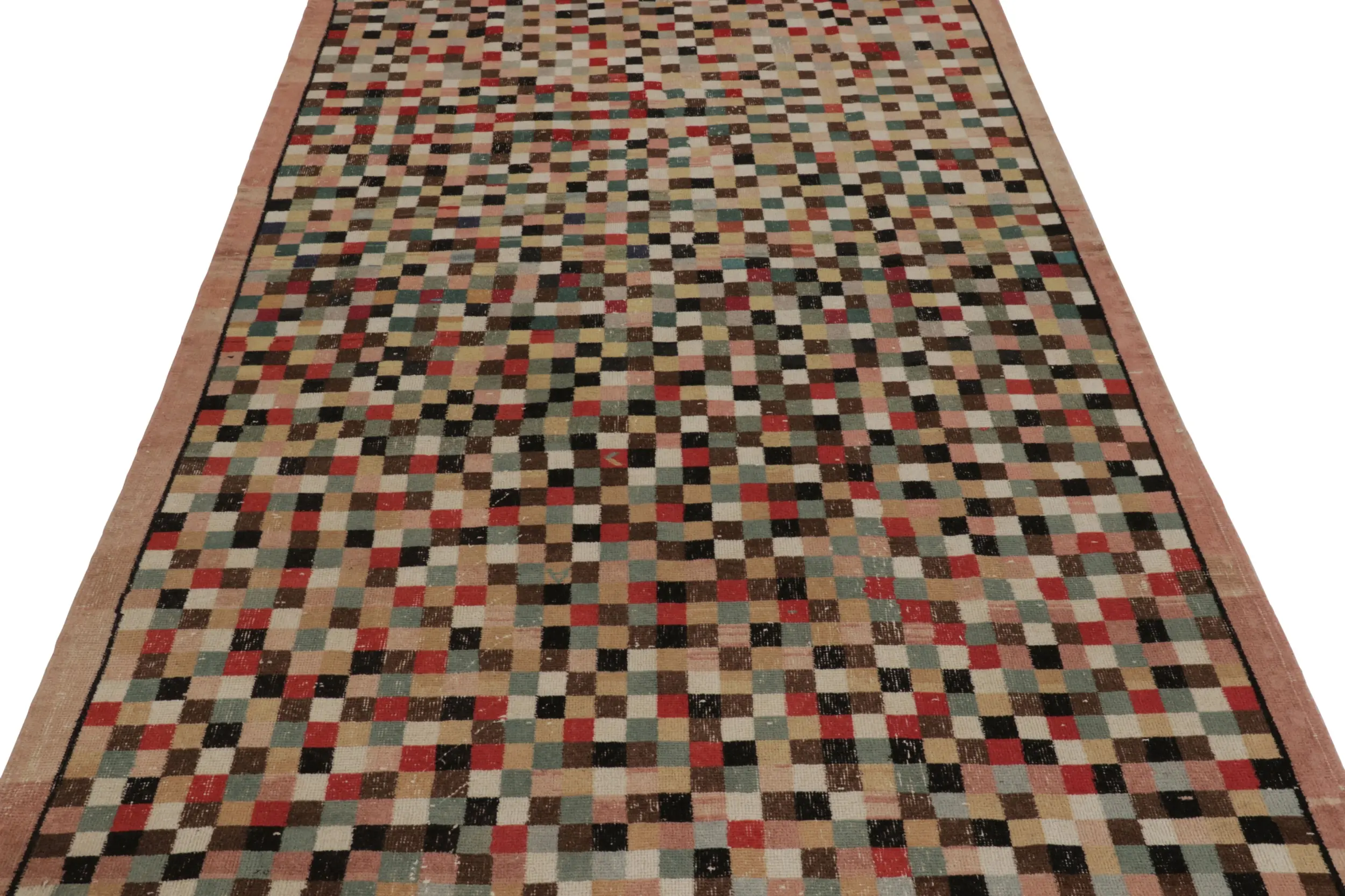 Vintage Distressed Rug