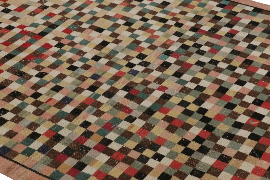 Vintage Distressed Rug