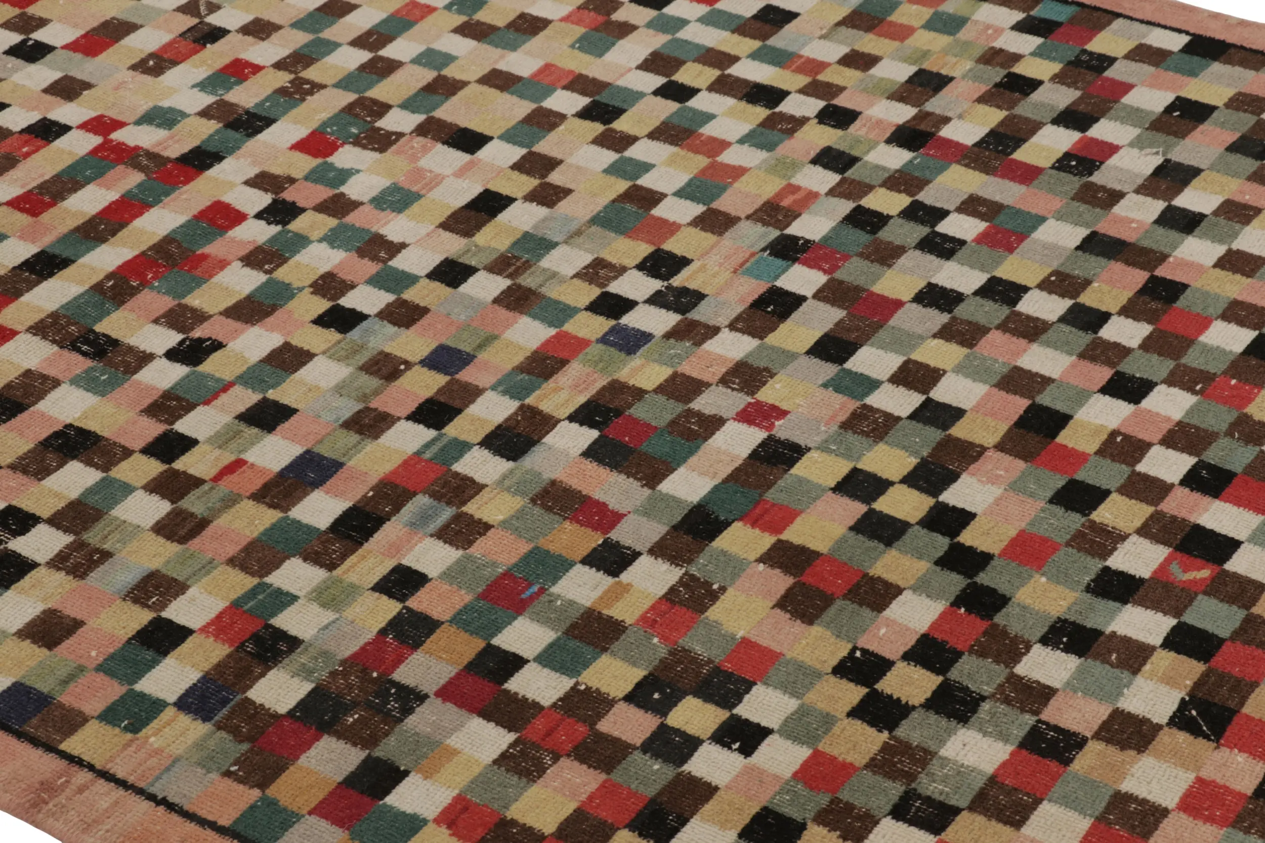 Vintage Distressed Rug