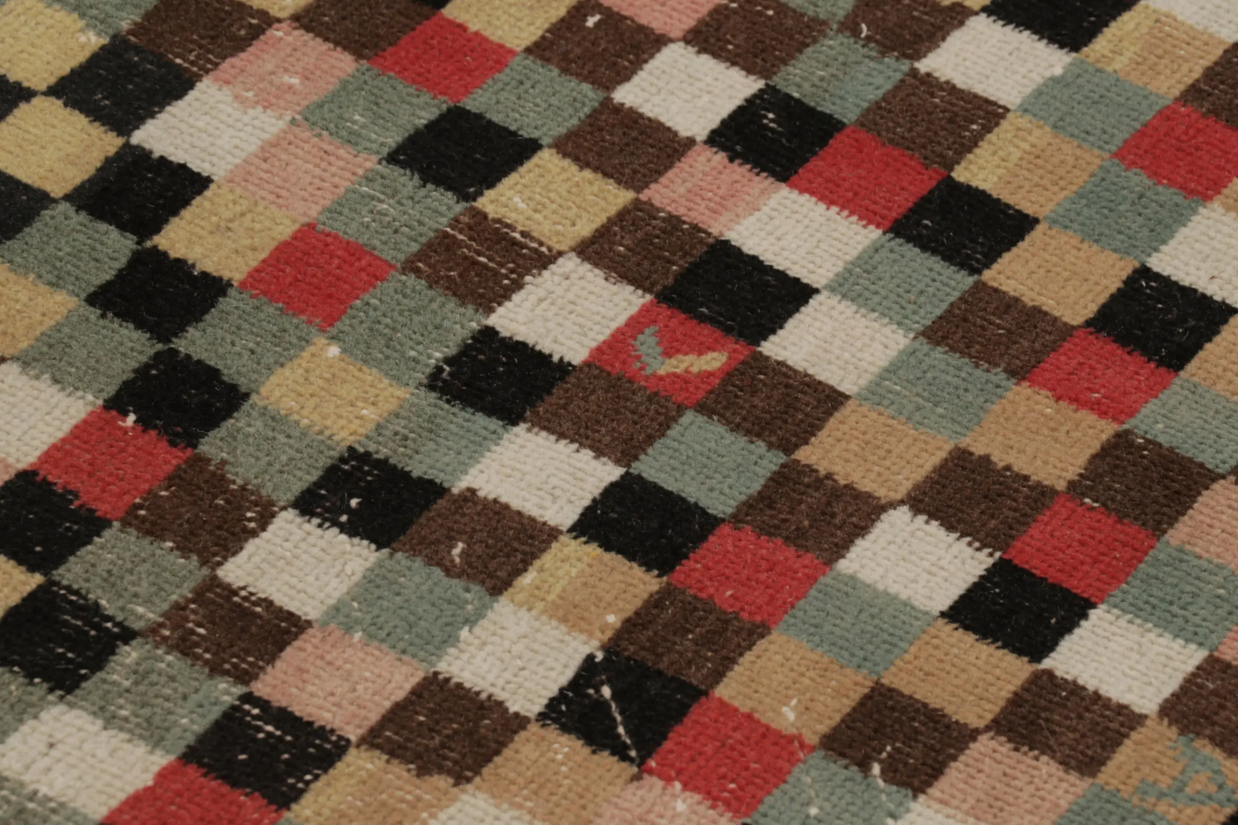 Vintage Distressed Rug