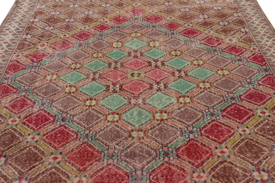 Vintage Distressed Rug