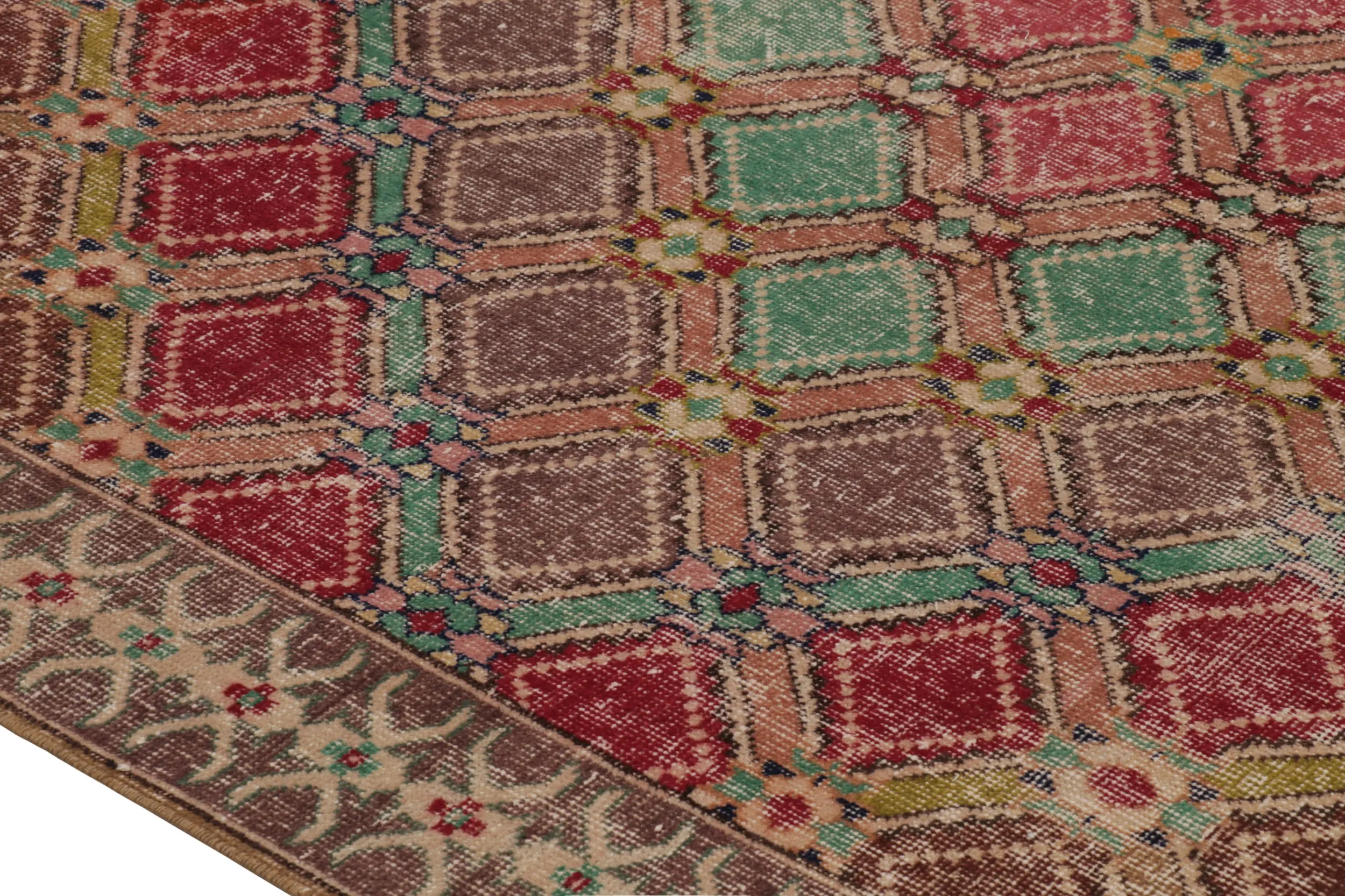 Vintage Distressed Rug