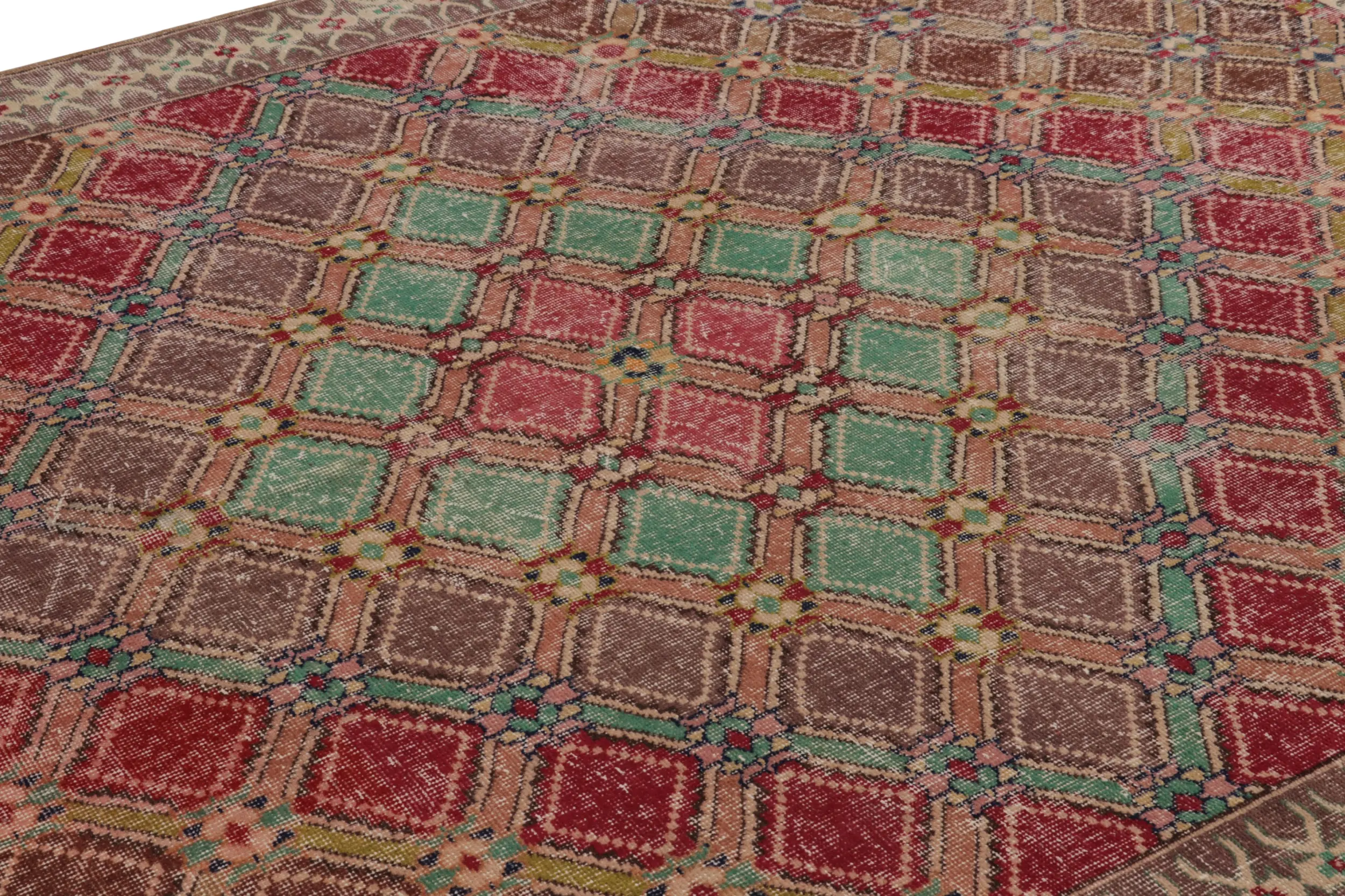 Vintage Distressed Rug