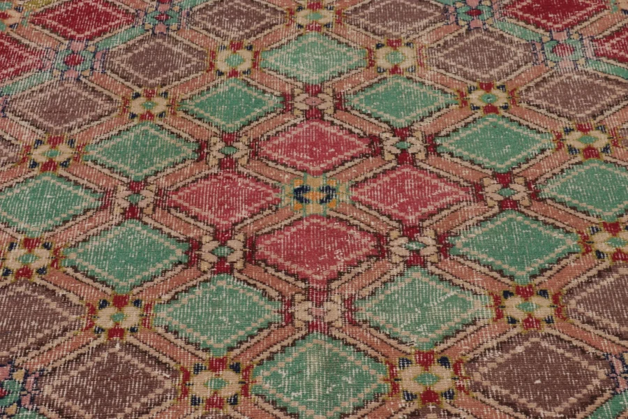 Vintage Distressed Rug