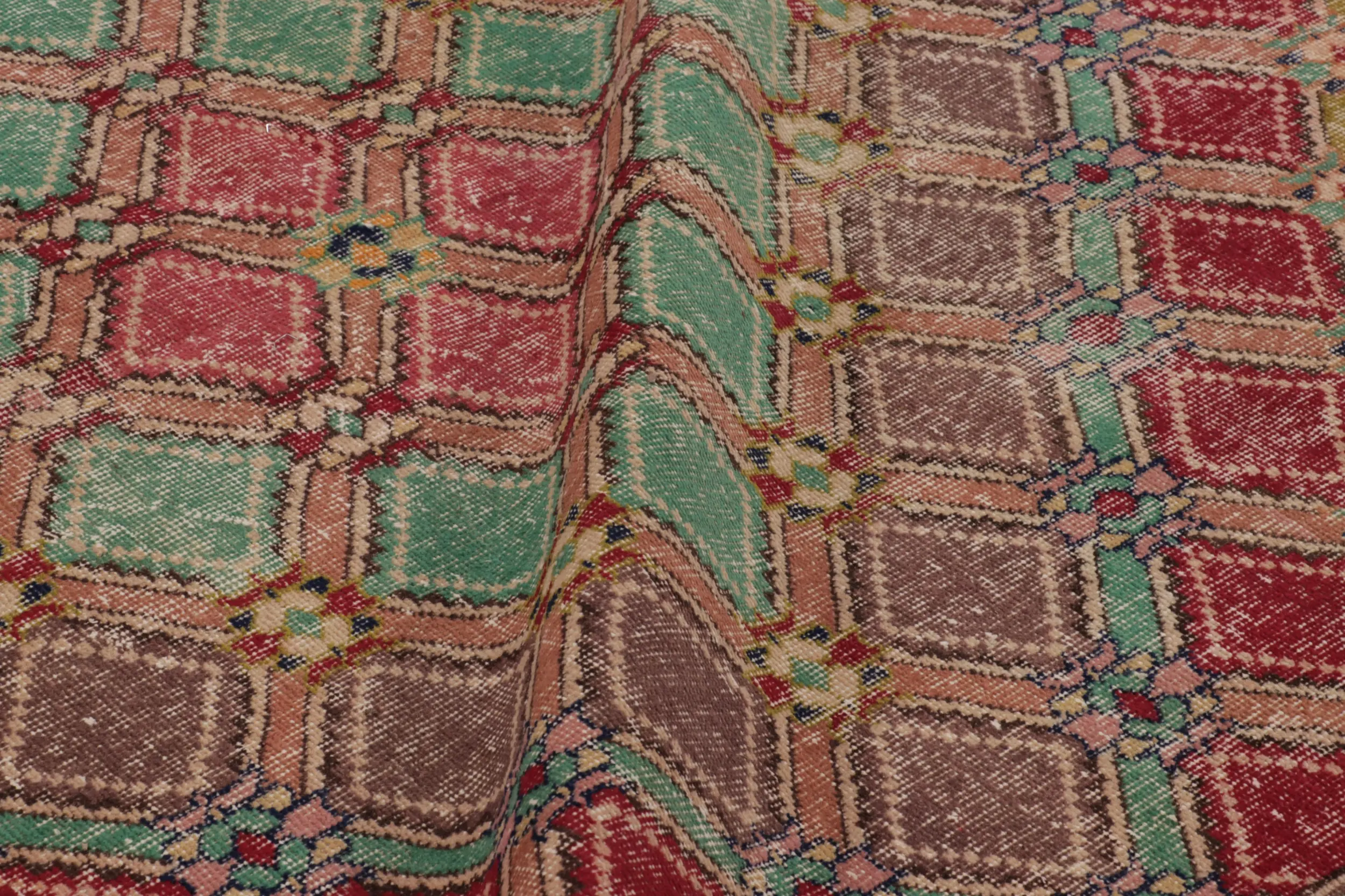 Vintage Distressed Rug