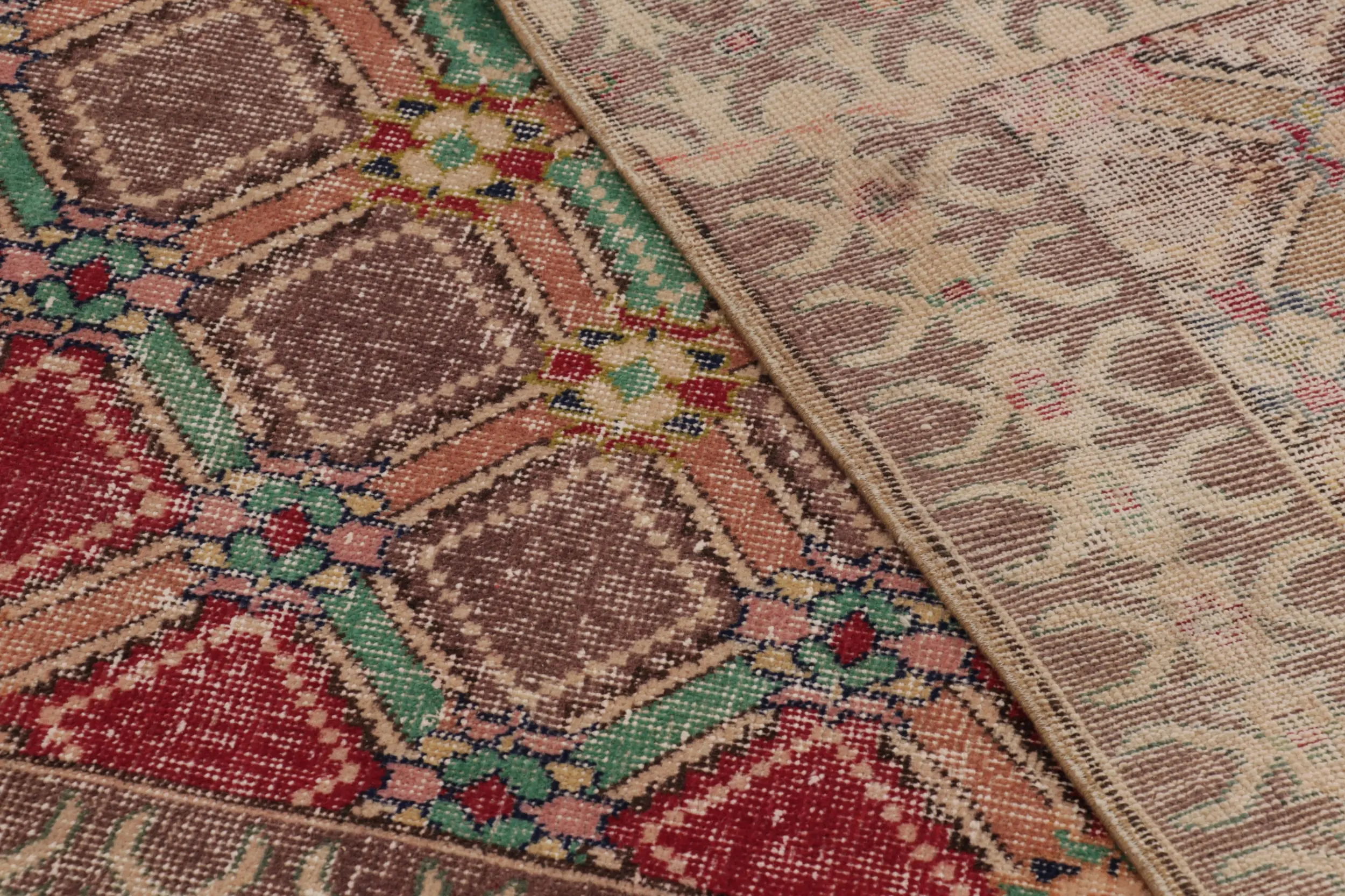 Vintage Distressed Rug