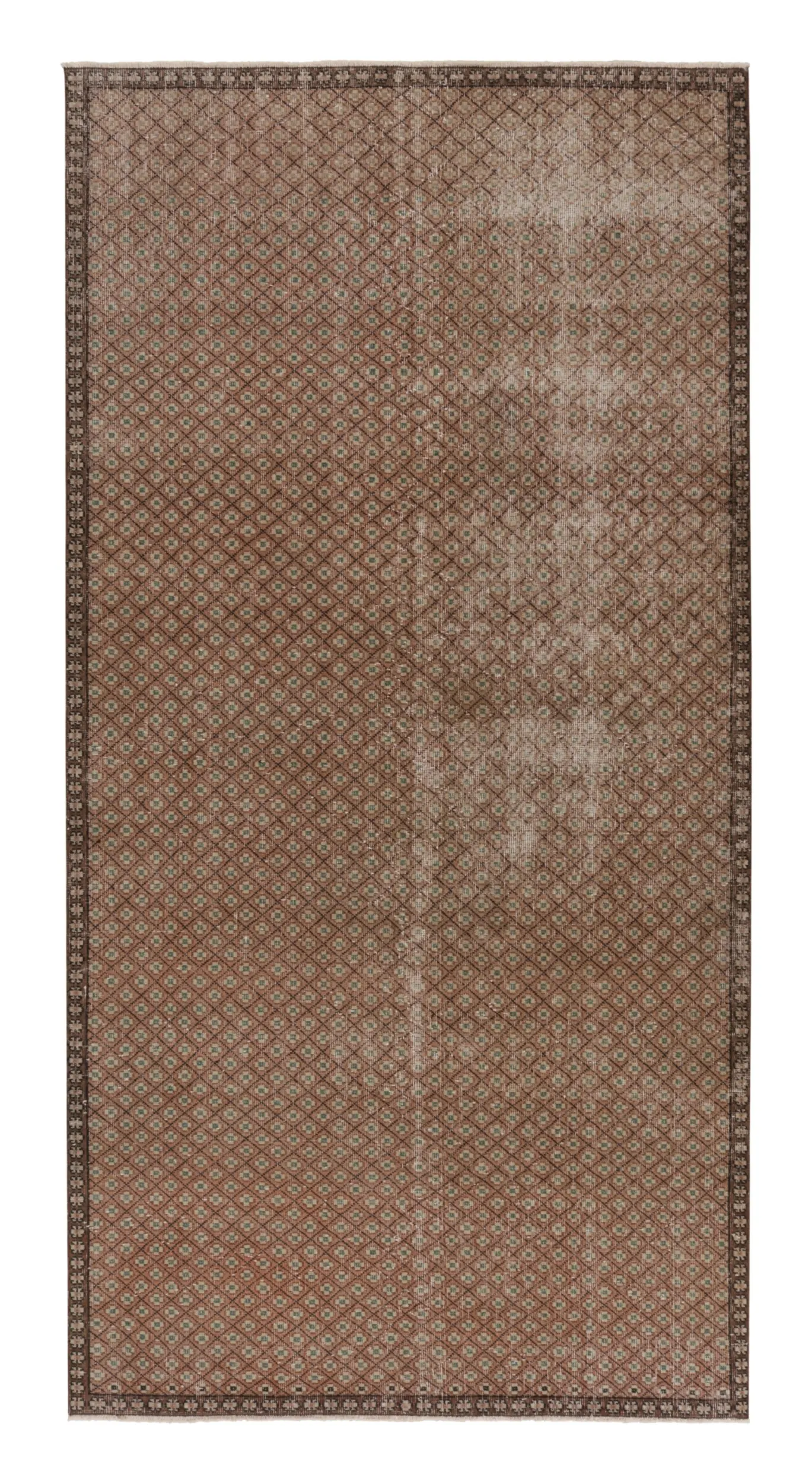 Vintage Distressed Rug
