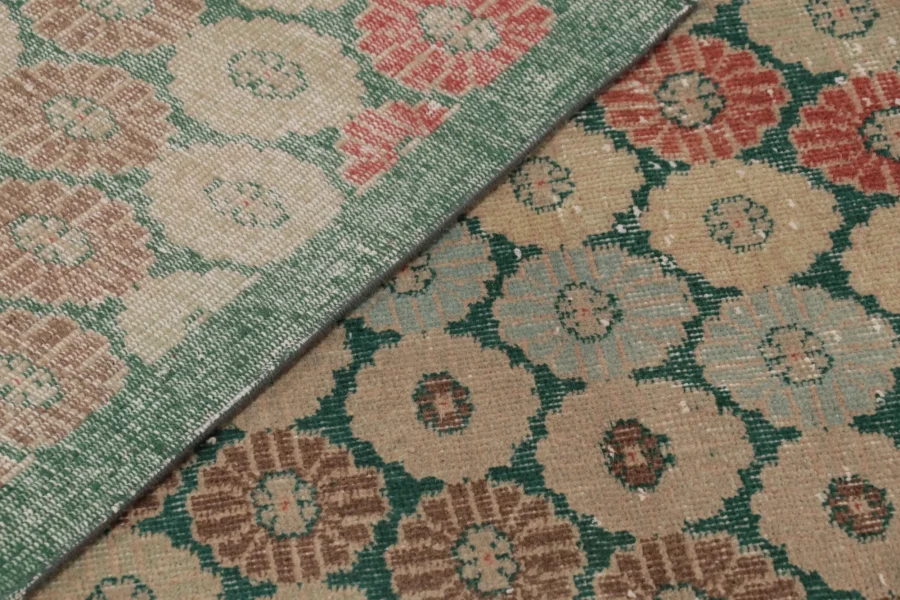 Vintage Distressed Rug