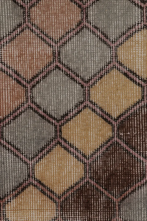 Vintage Turkish Geometric Runner