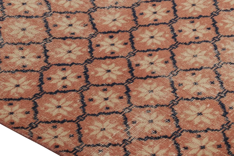 Vintage Turkish Floral Runner