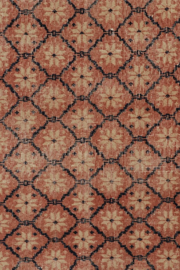 Vintage Turkish Floral Runner