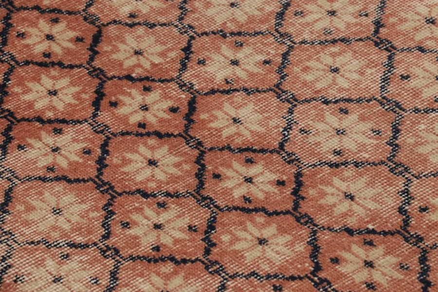 Vintage Turkish Floral Runner