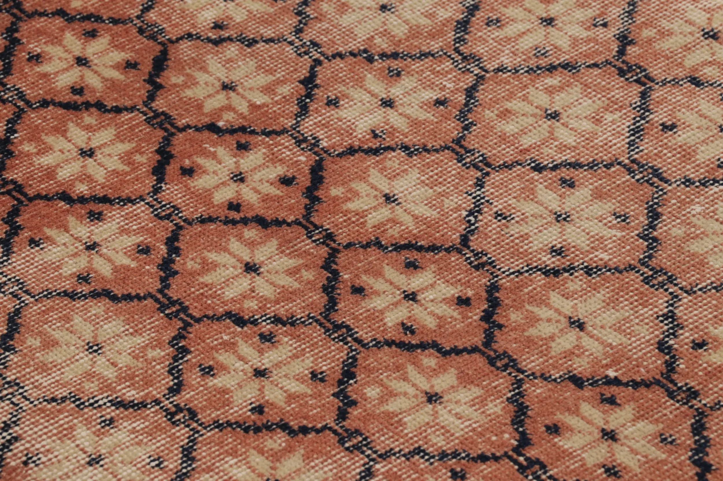 Vintage Turkish Floral Runner