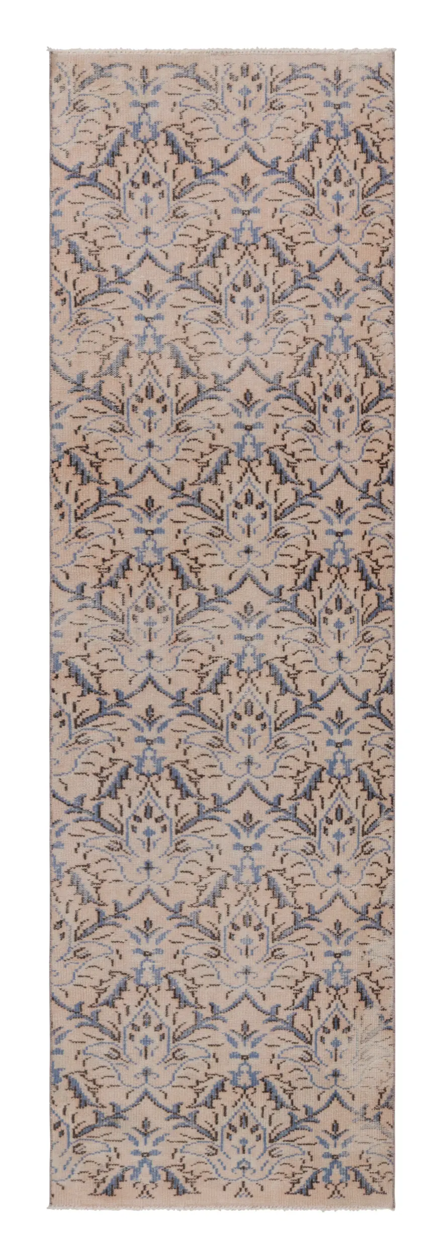 Vintage Turkish Floral Rug