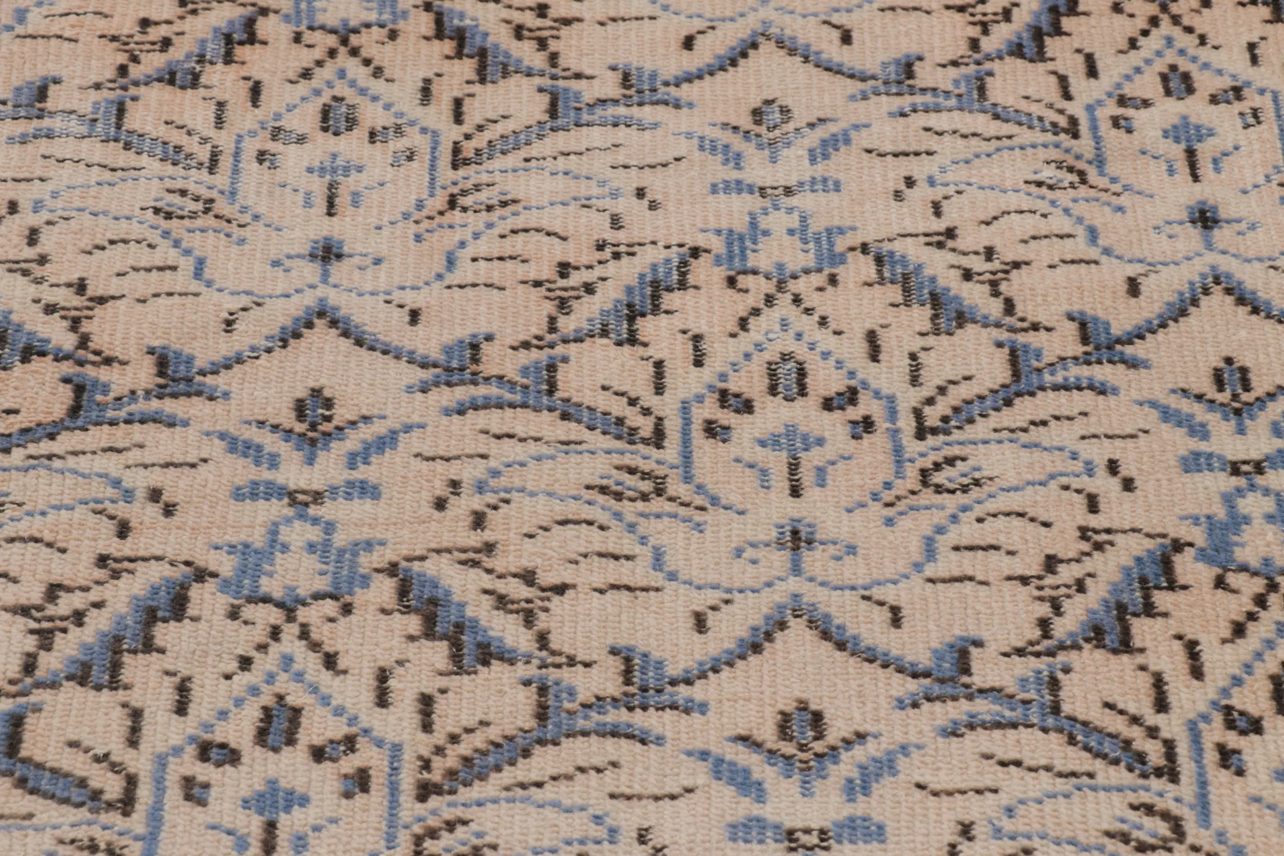 Vintage Turkish Floral Rug