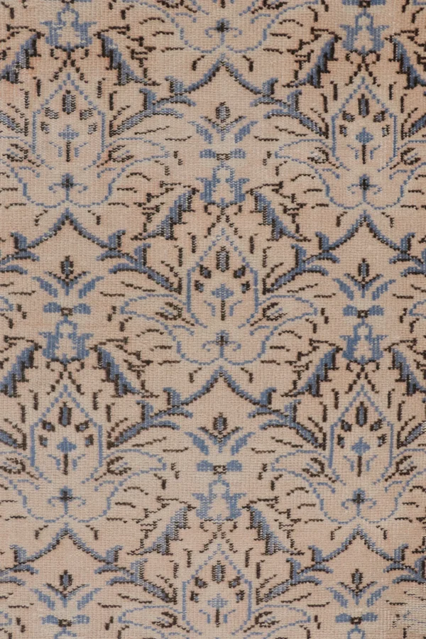 Vintage Turkish Floral Rug