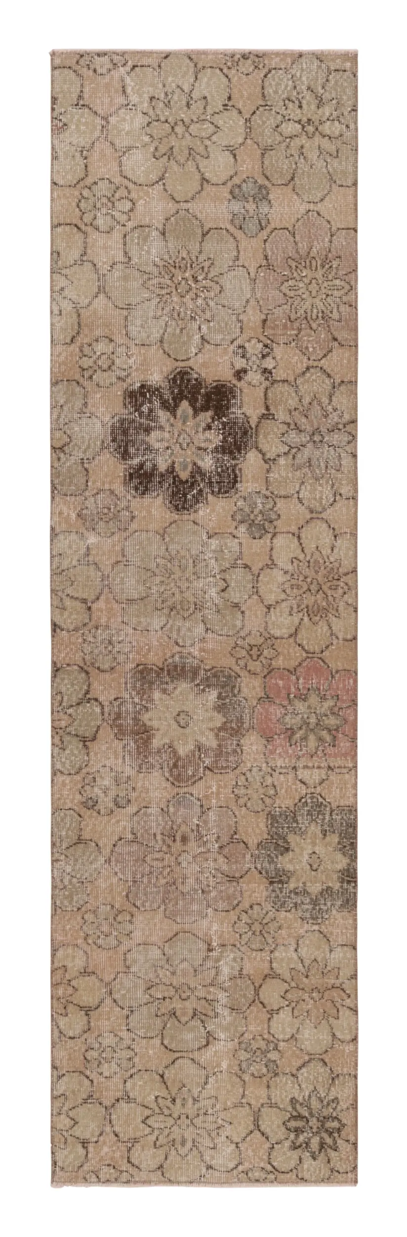 Vintage Distressed Runner Rug