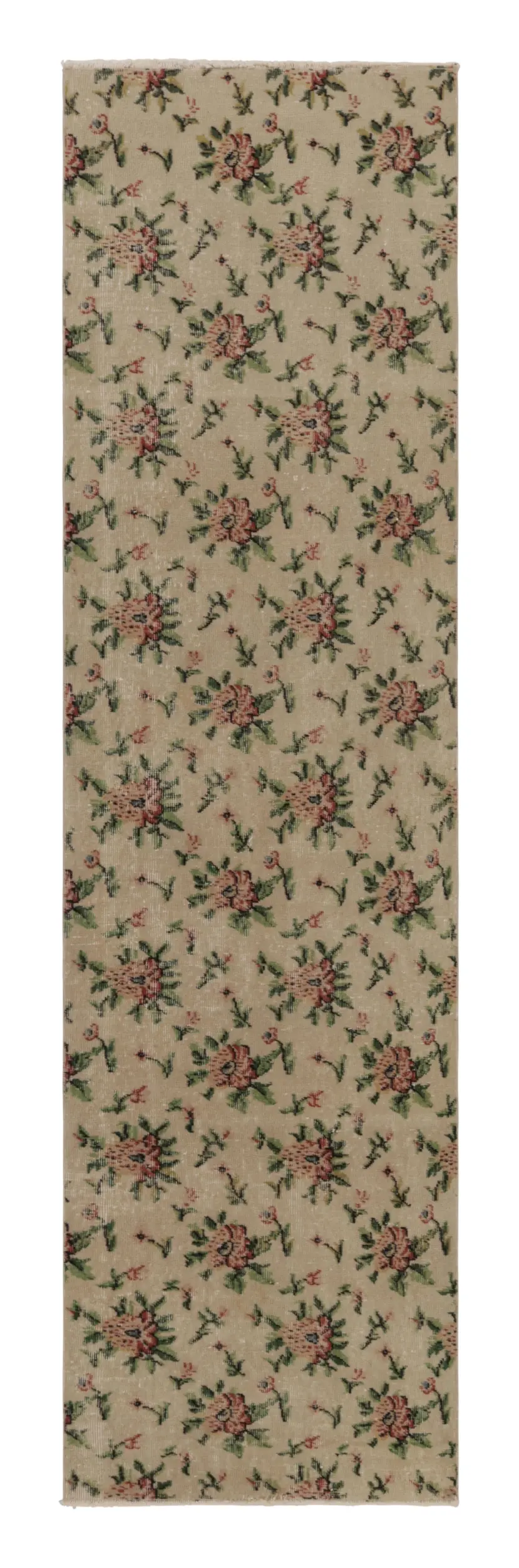 Vintage Distressed Runner Rug