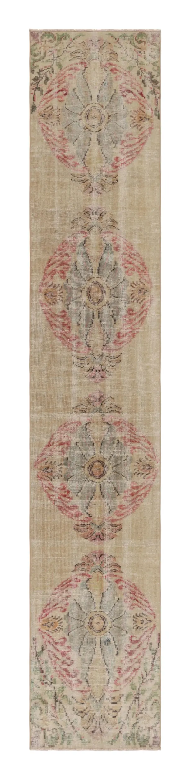 Vintage Distressed Runner Rug