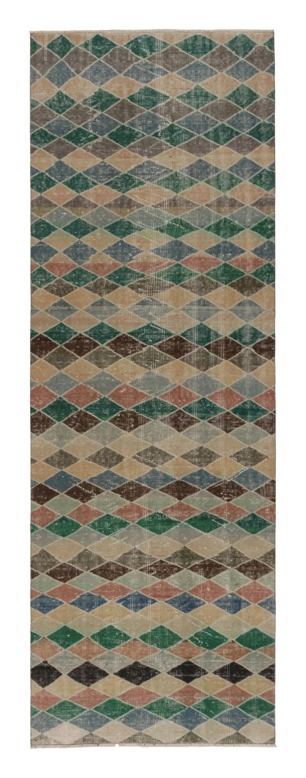 Vintage Distressed Runner Rug