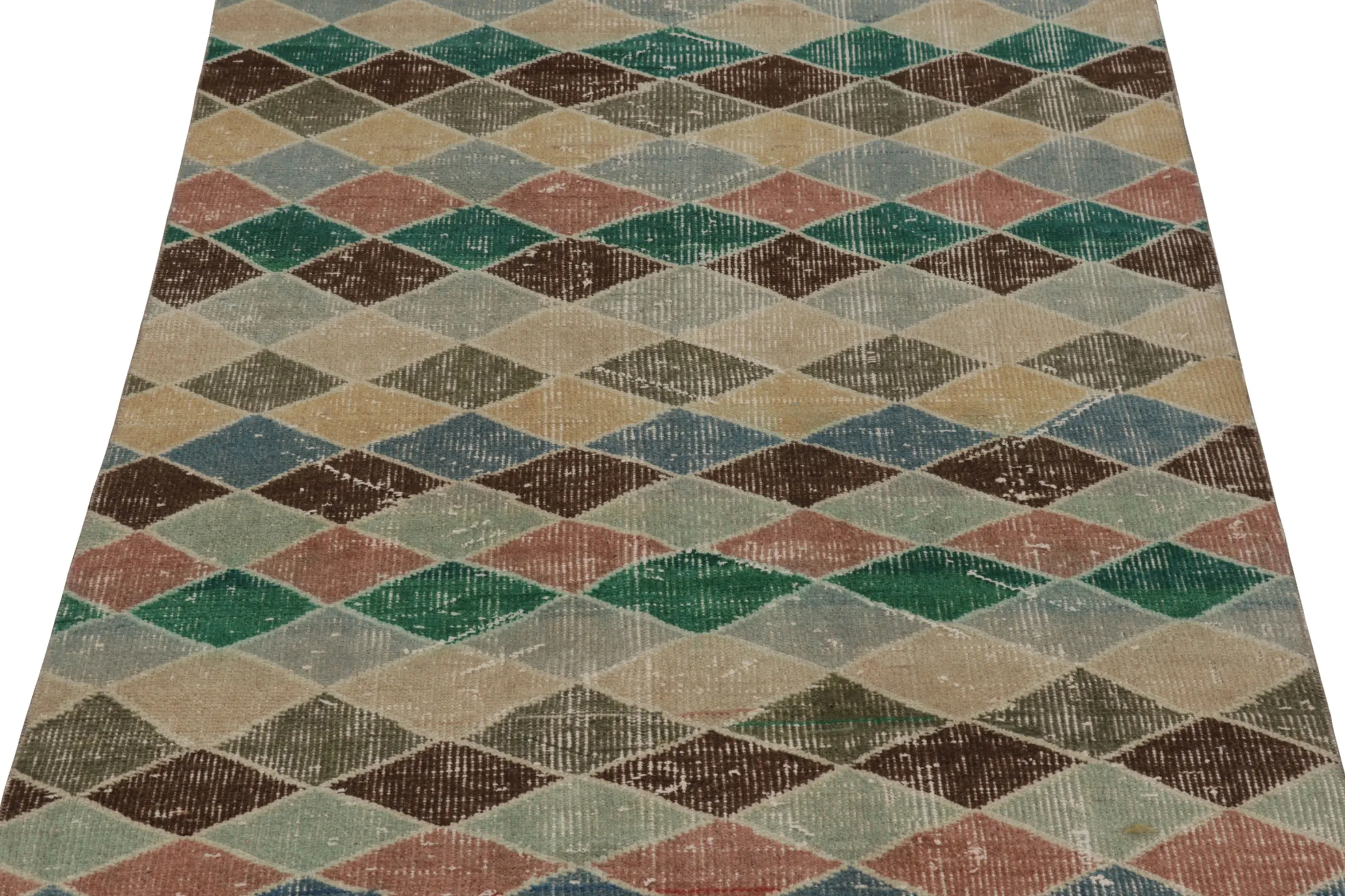 Vintage Distressed Runner Rug
