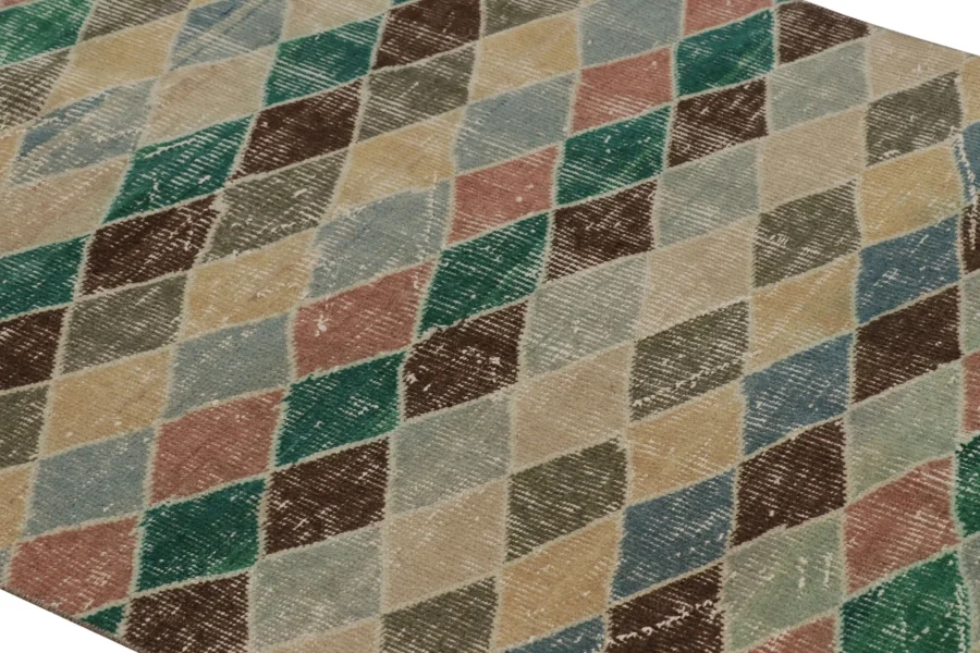 Vintage Distressed Runner Rug