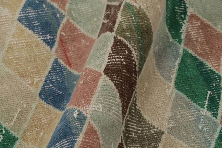 Vintage Distressed Runner Rug