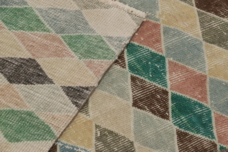 Vintage Distressed Runner Rug