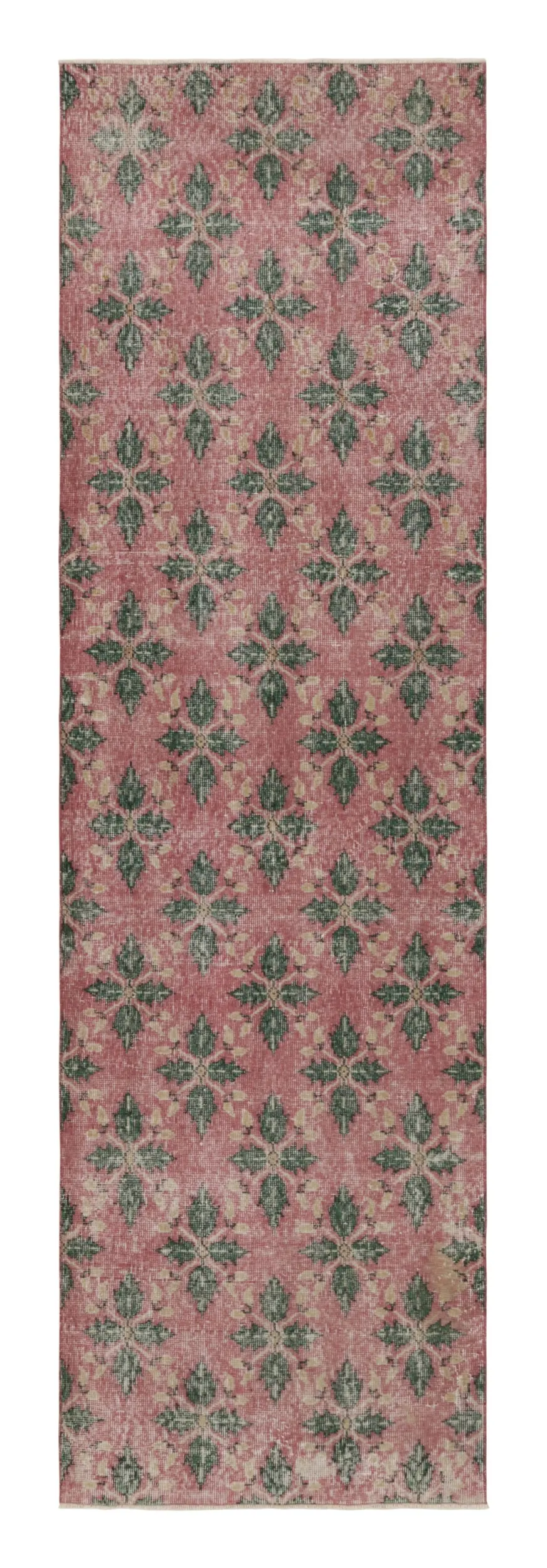 Vintage Turkish Floral Runner