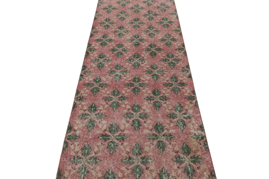 Vintage Turkish Floral Runner