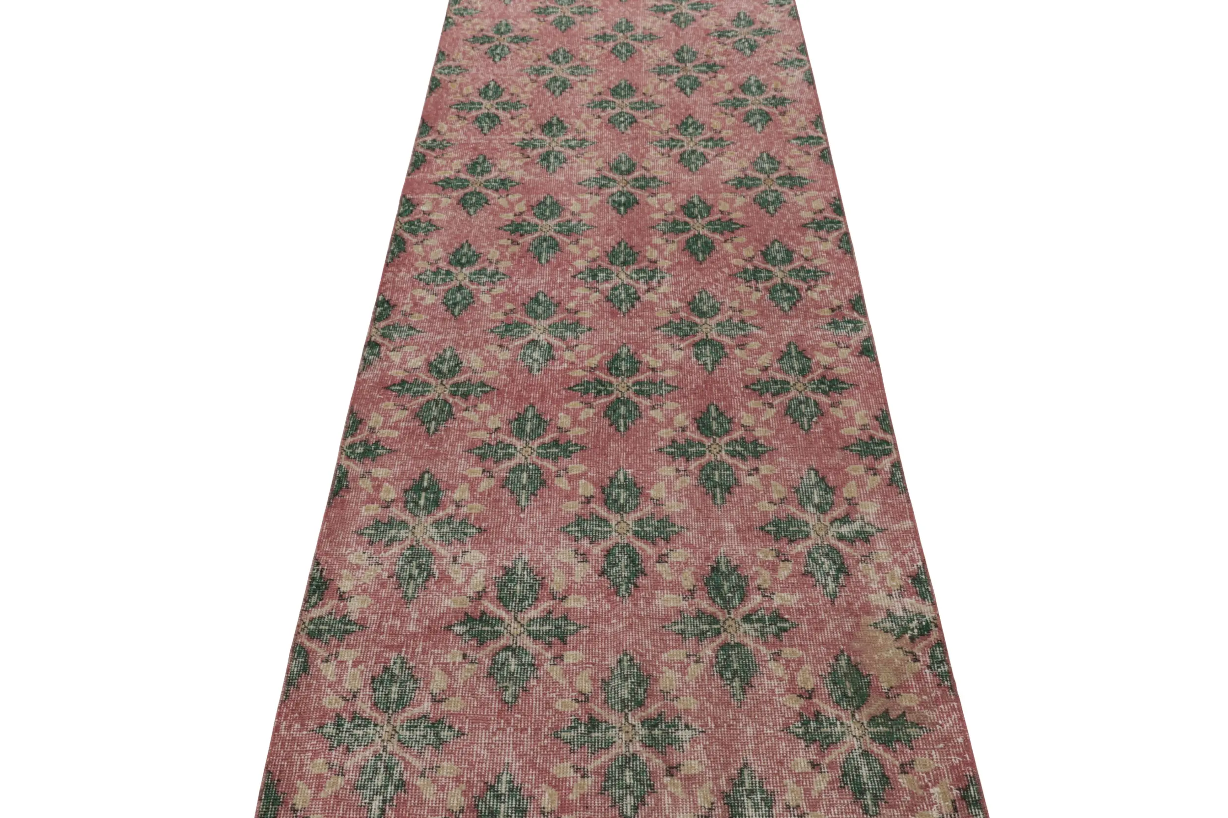 Vintage Turkish Floral Runner