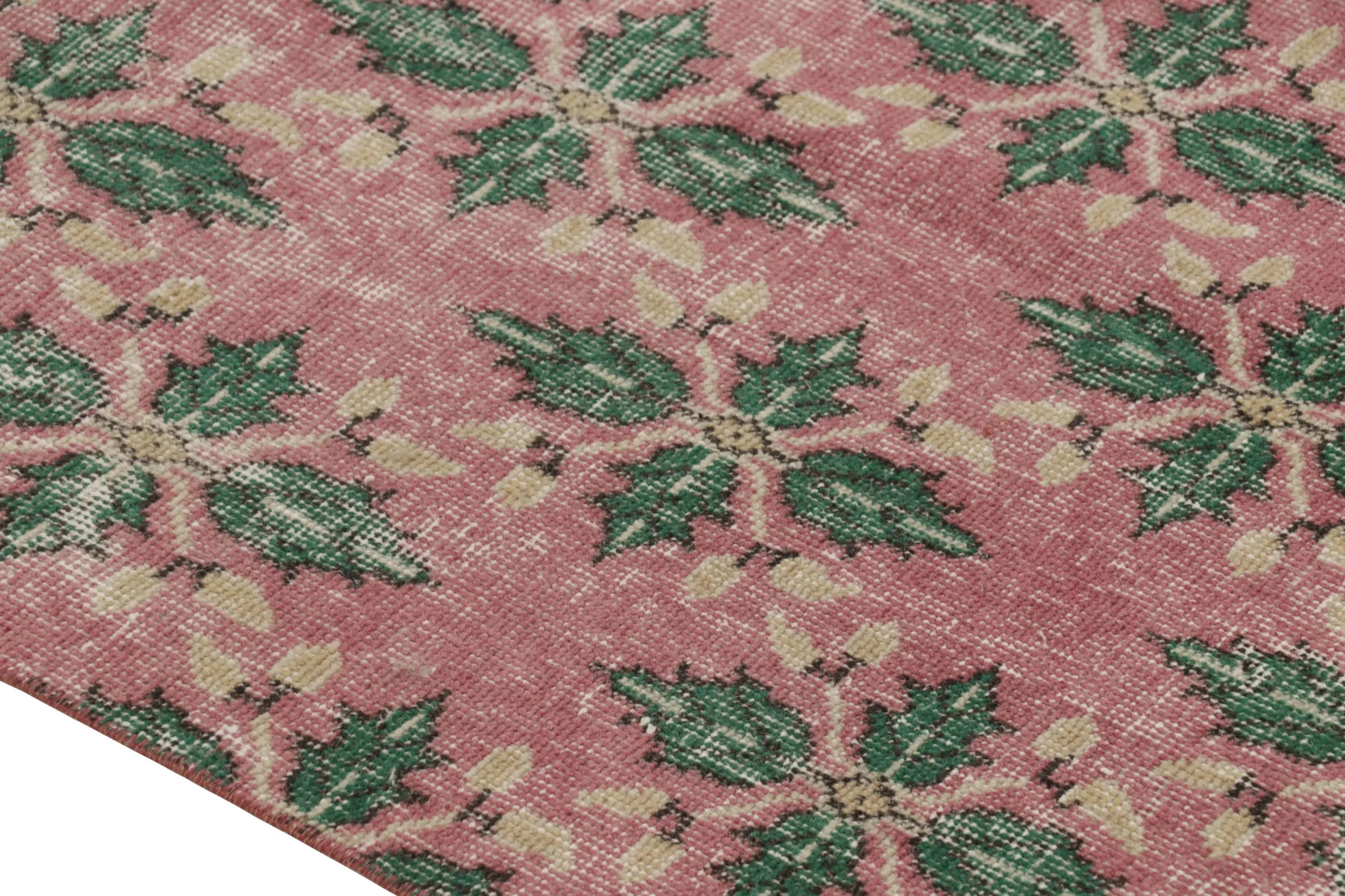 Vintage Turkish Floral Runner