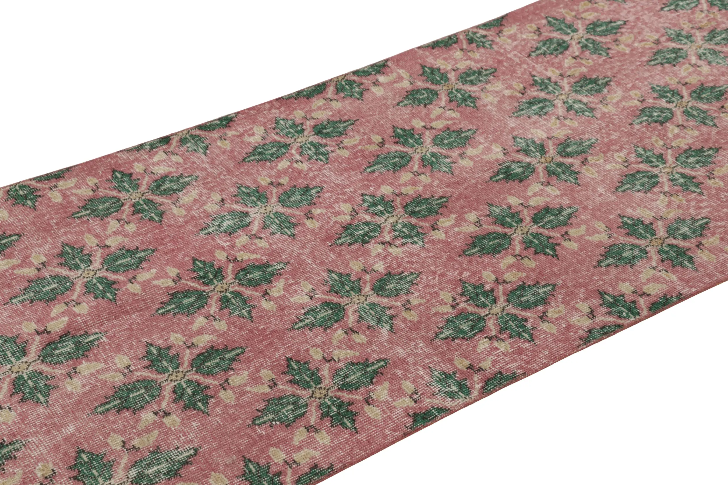 Vintage Turkish Floral Runner