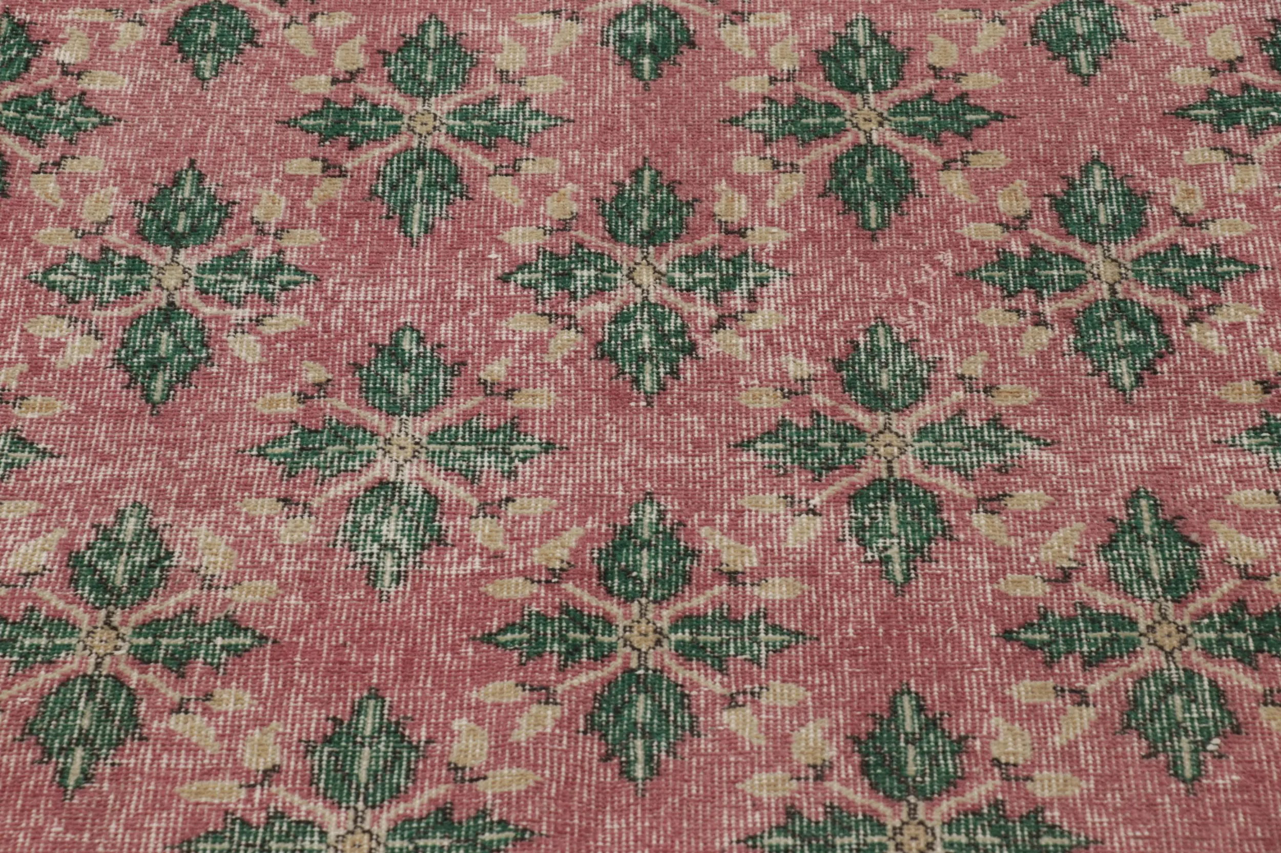 Vintage Turkish Floral Runner