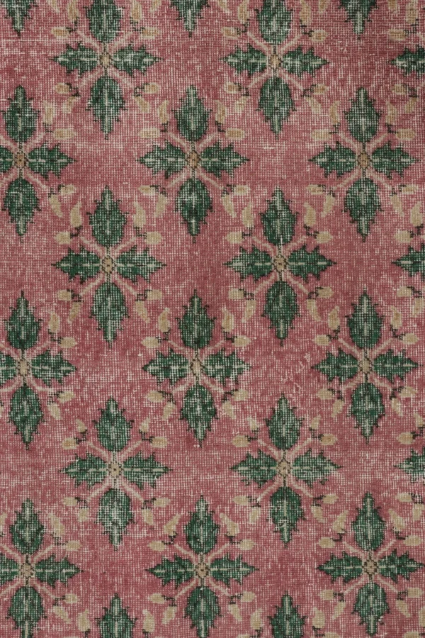 Vintage Turkish Floral Runner