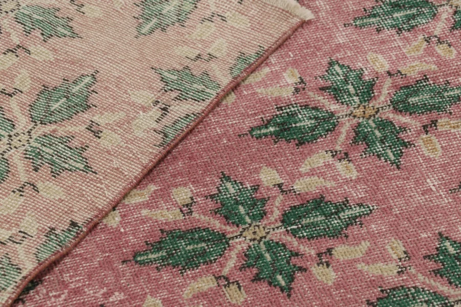Vintage Turkish Floral Runner