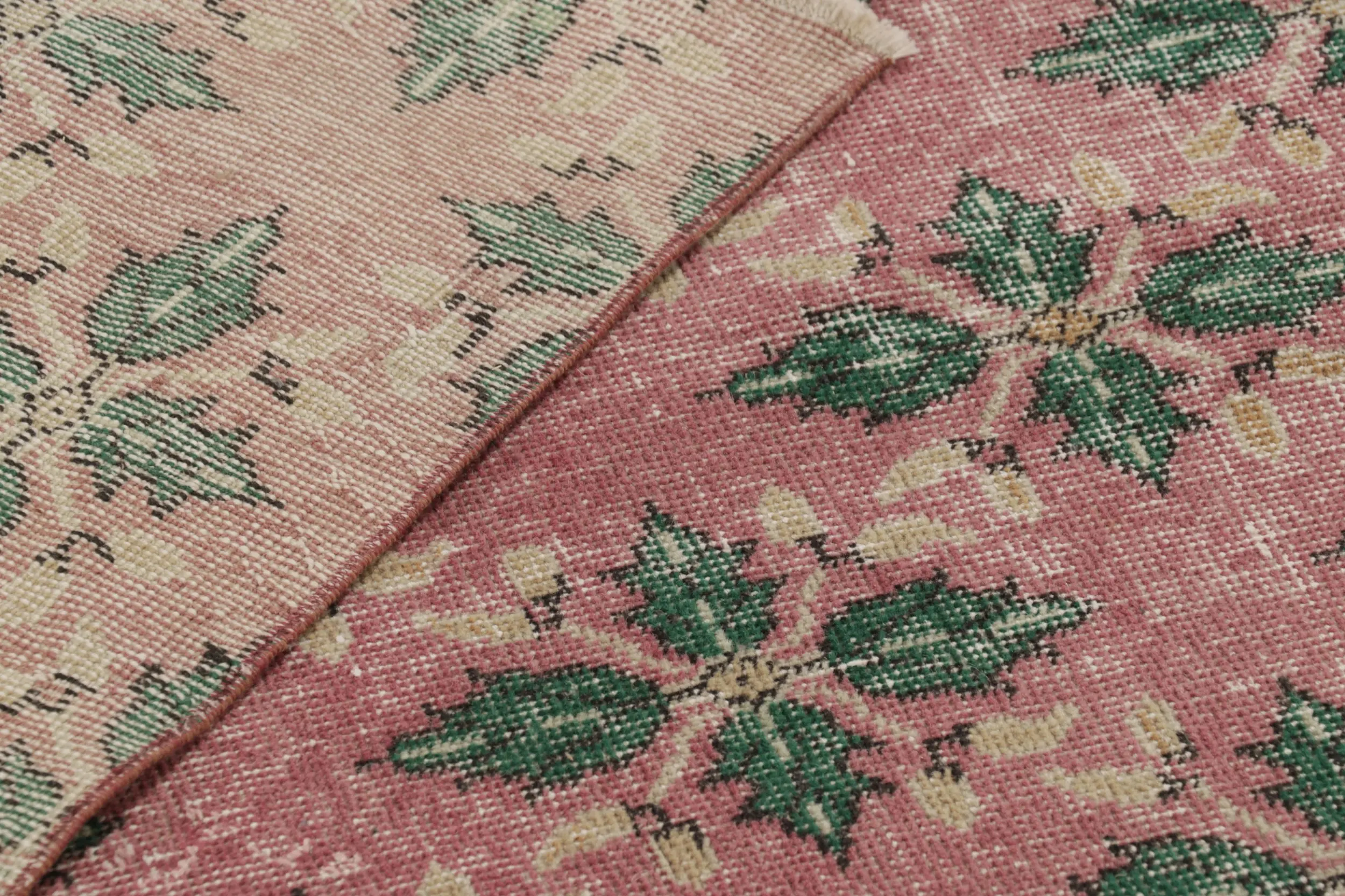 Vintage Turkish Floral Runner