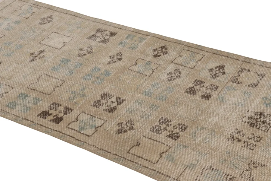 Vintage distressed Runner Rug