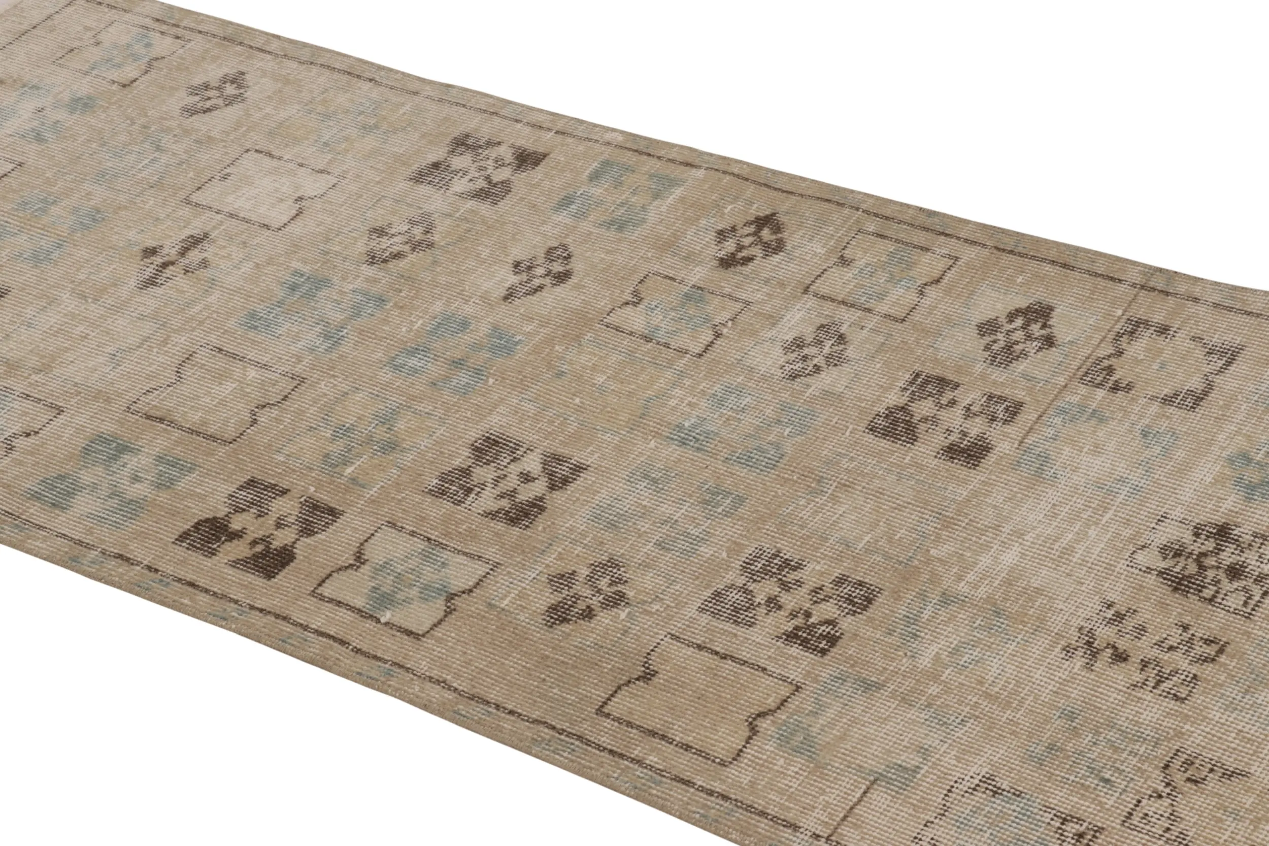 Vintage distressed Runner Rug
