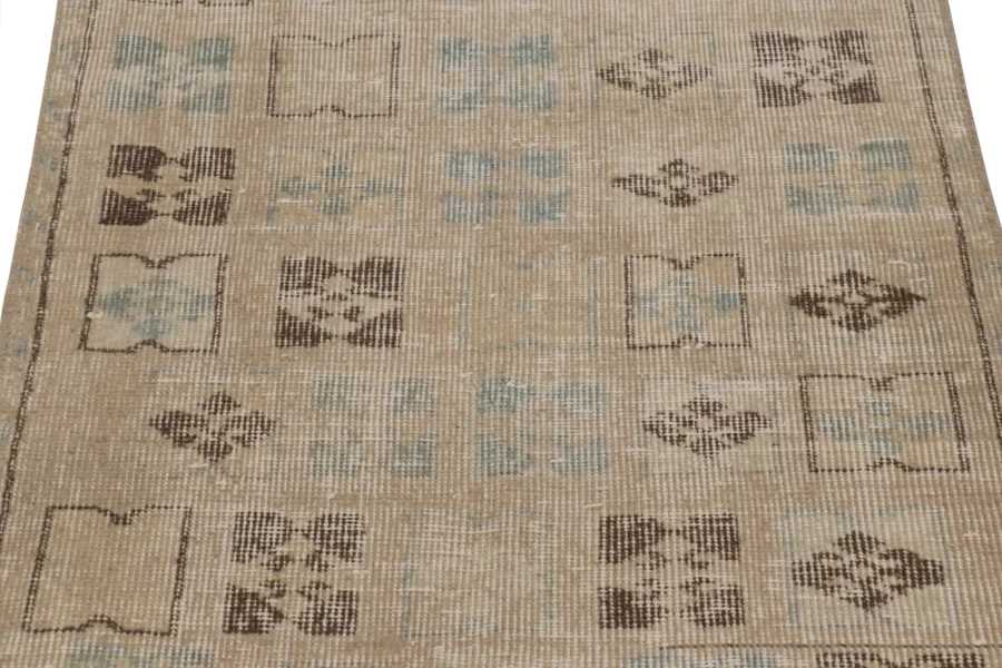 Vintage distressed Runner Rug