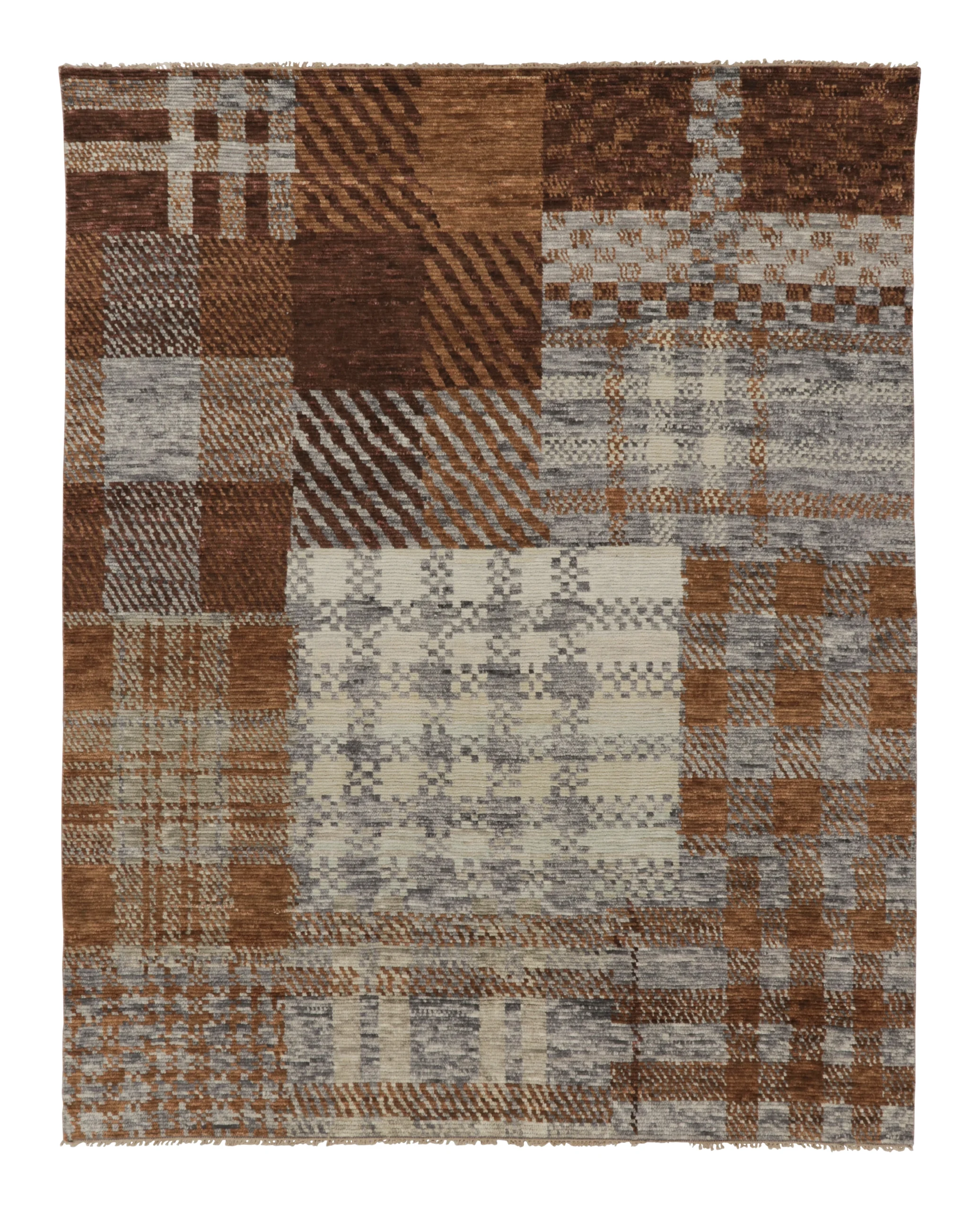 Modern Geometric Abstract Rug