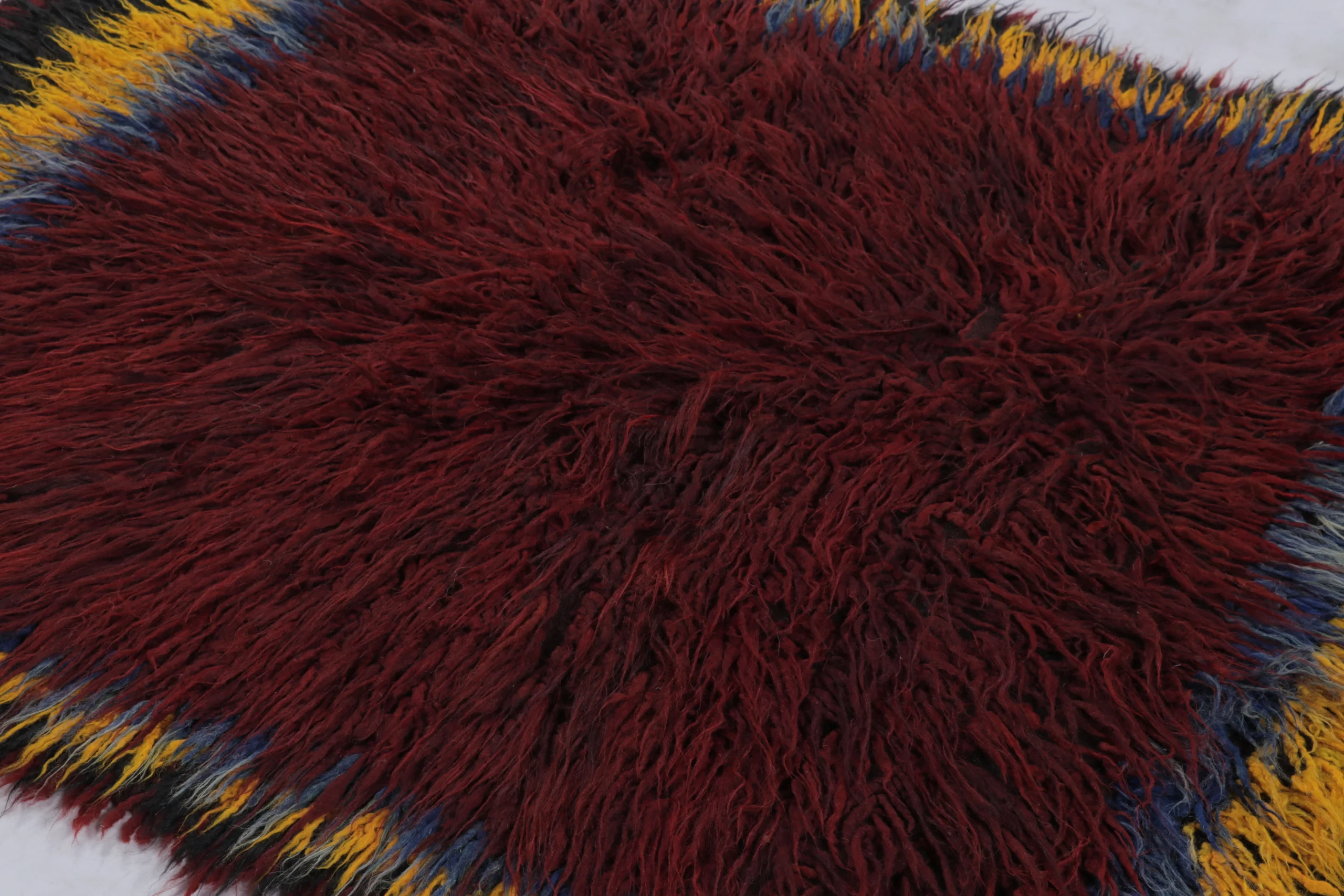 Vintage Turkish Tulu Rug