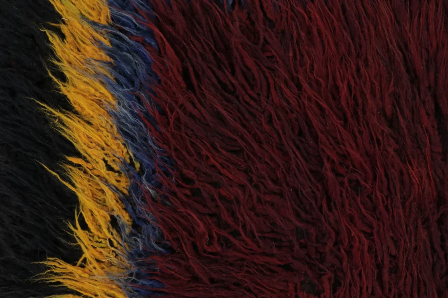 Vintage Turkish Tulu Rug