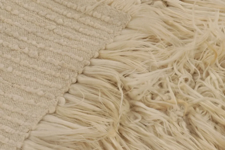 Vintage Tulu Shag Rug