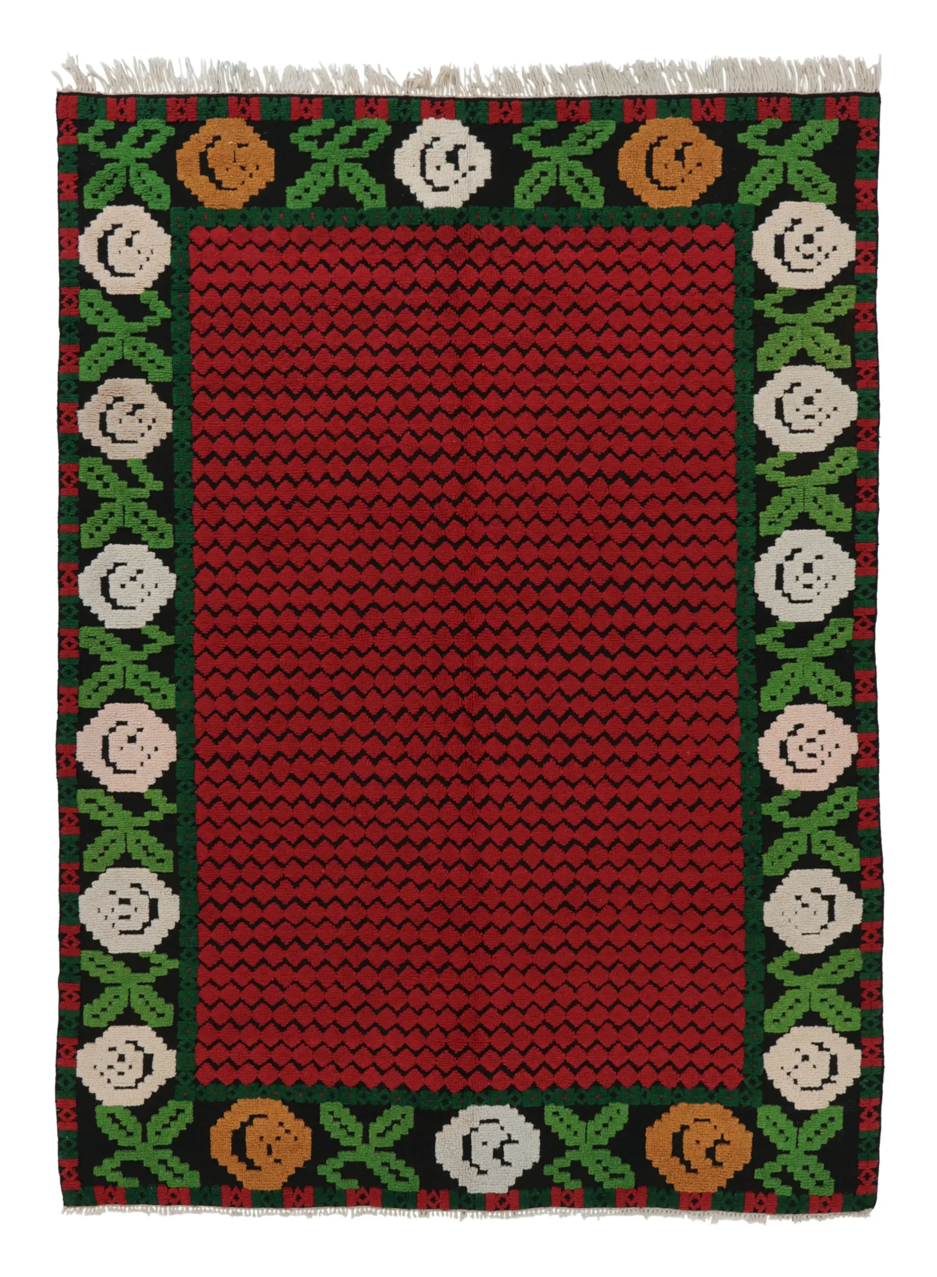 Vintage Tulu Geometric Rug