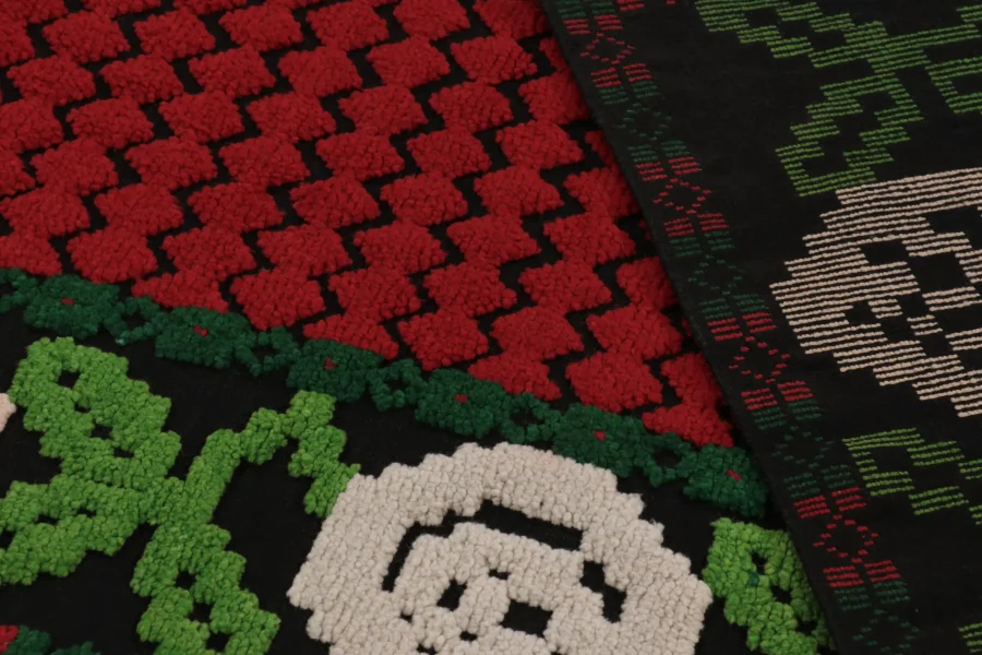 Vintage Tulu Geometric Rug