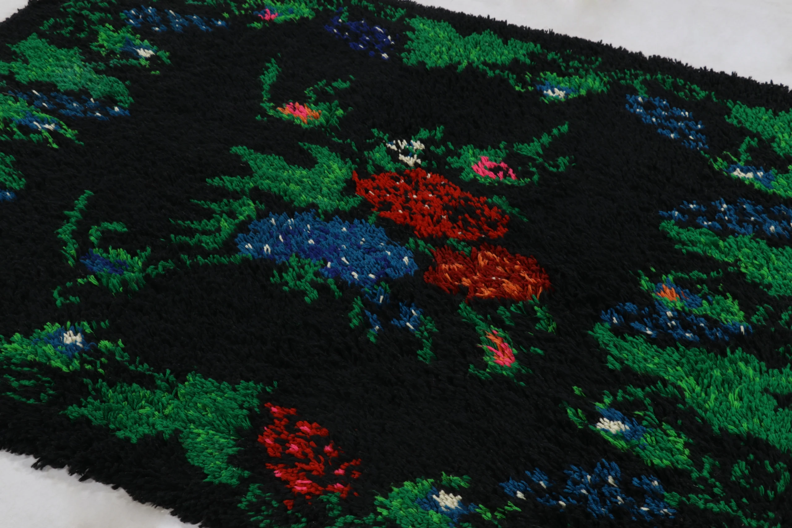 Vintage Turkish Tulu Rug