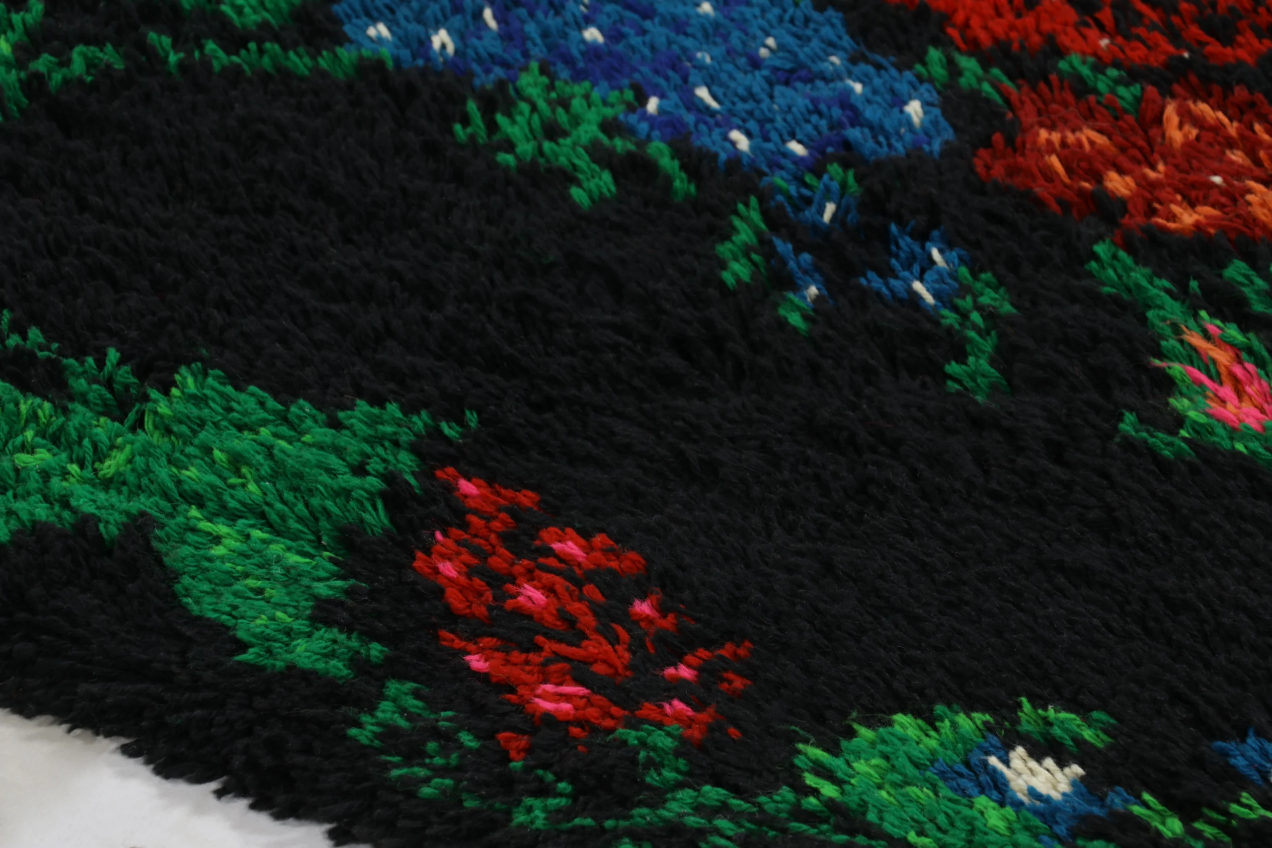 Vintage Turkish Tulu Rug