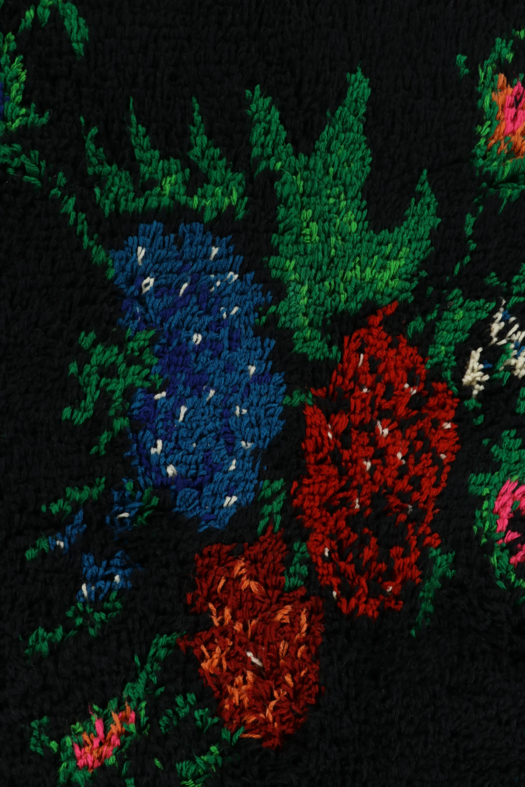 Vintage Turkish Tulu Rug